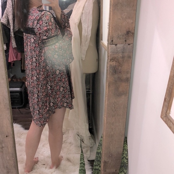 Knox Rose boho dress size xsmall with bell sleeves - Picture 3 of 7